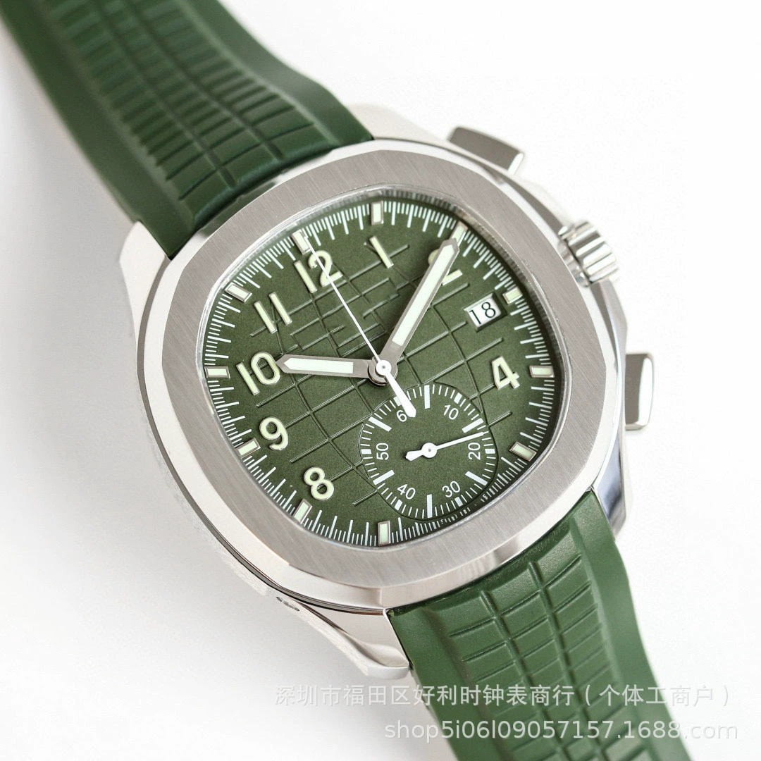 Часы Nautilus, резиновые часы Patek Grenade Series, полностью автоматические механические мужские часы, производитель, оптовая продажа, дропшиппинг