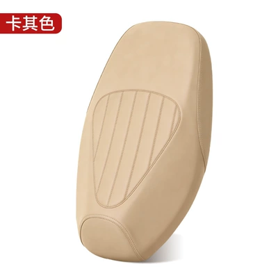 Suitable for Yadi Modern Bloom Motorcycle cushion - khaki-thick-stamped-leather-sponge-waterproof-yadi-modern-bloommulan-exclusive