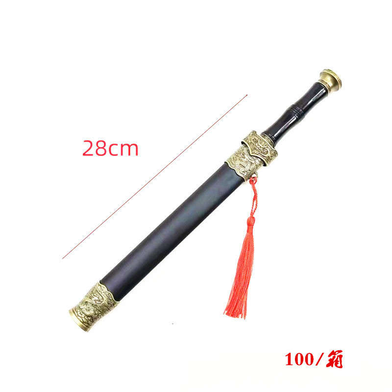 吟龙剑金属装饰刀剑如意宝剑模型短剑小剑摆件道具批发