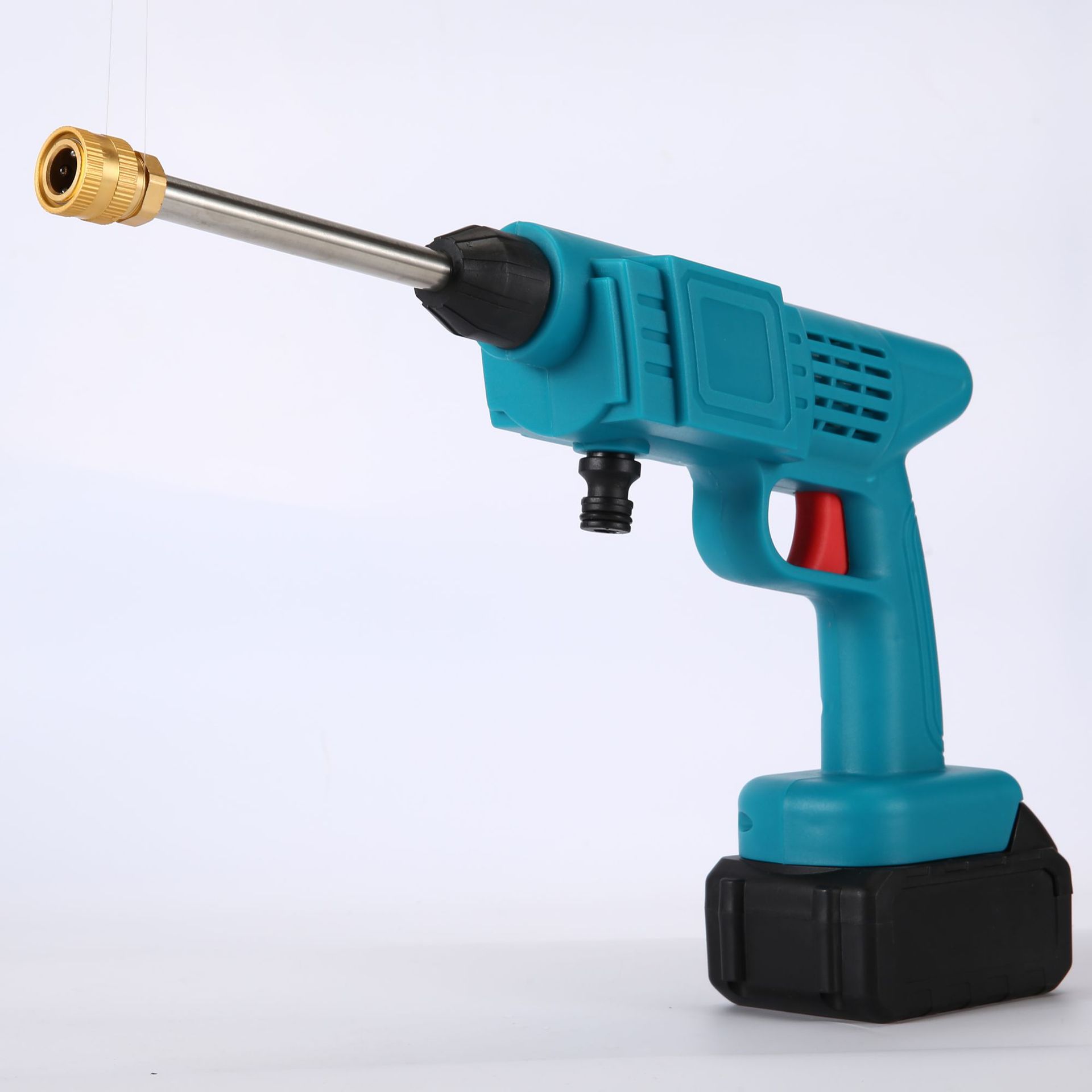 Factory direct electric car washer high pressure household car wash water gun Rechargeable Wireless lithium battery car wash artifact