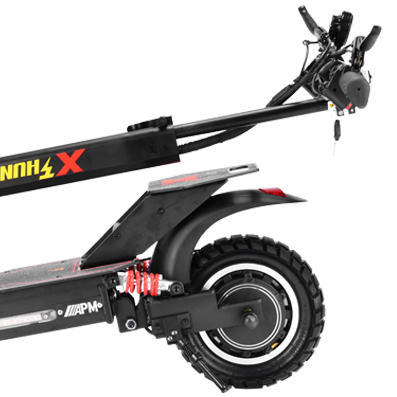 Electric Off-Road Scooter for Adults, Rechargeable, Foldable, Unisex Scooter, Battery-Powered, Seatless Mobility Scooter, Balance Scooter