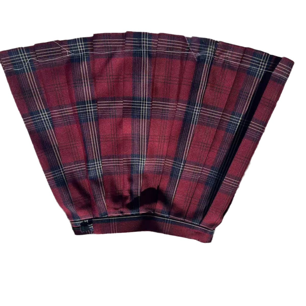 [2024 새로운] 원래 XUAN GE 스커트 세트 순수한 욕망 JK 셔츠 허리 조커 소녀 대학 스타일 주름 치마