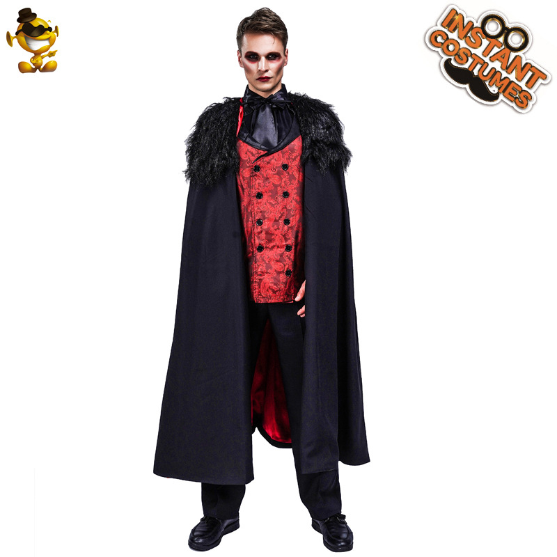 Halloween horror hombres vampiro traje europeo y americano Cosplay etapa traje de rendimiento