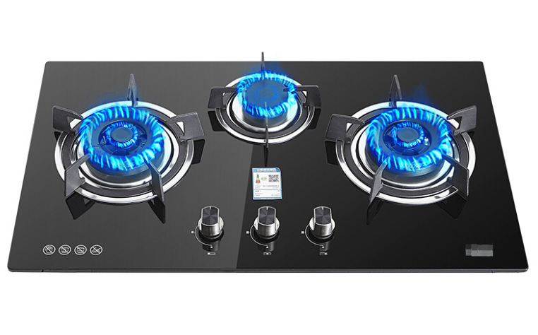 Comercio exterior cuatro cuatro ojos incrustados exportar estufas de gas domésticas estufas de gas estufas de acero incrustadas dos