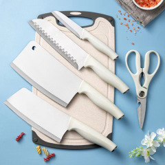 Stainless steel knife set kitchen chef knife home use vegetable meat fruit knife slicing knife complete set combo knife wholesale