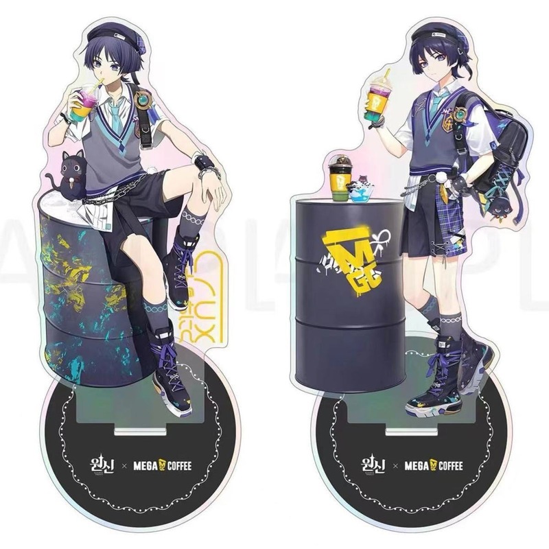 原神の新しい連動放浪者スタンドオーナメント 10cm ルーカン人気の高価値デスクトップ装飾ギフト絶妙|undefined
