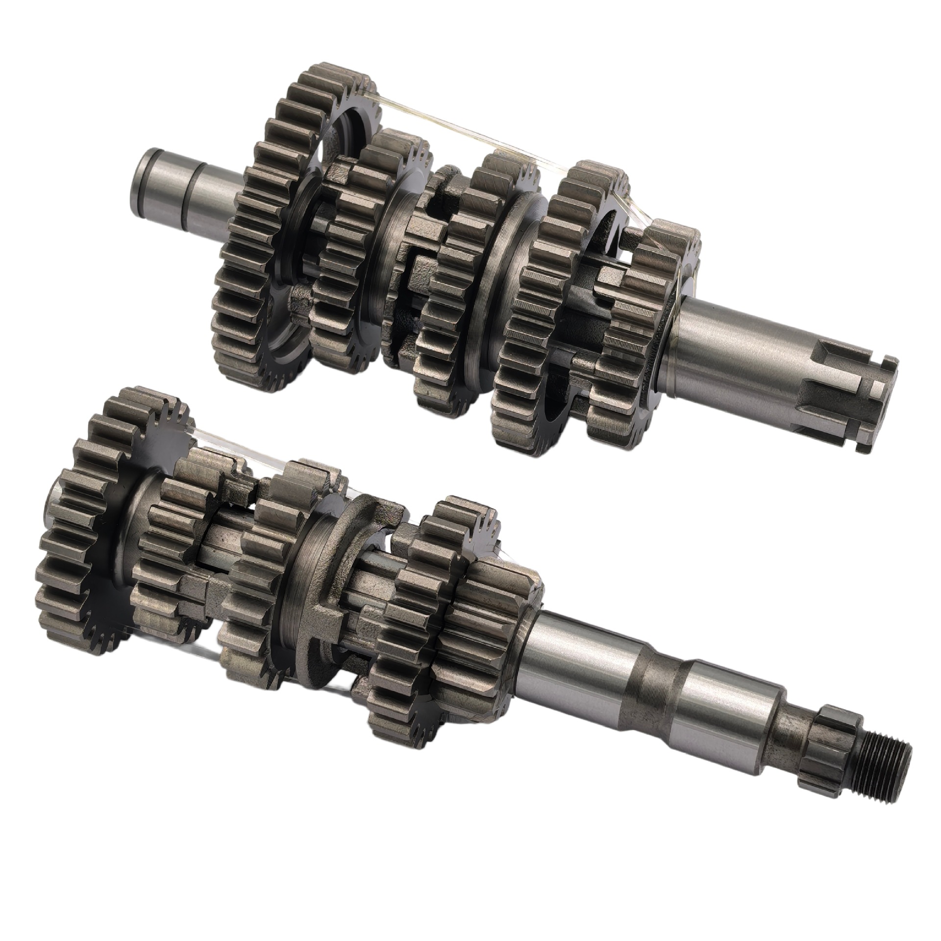 Motorcycle Auxiliary Shaft Suitable for Jym125 Ybr125 Xtz125 Tianjian Tianji Auxiliary Shaft Sprocket Shaft Drive Shaft