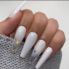 Nail stickers for manicure for nails, removable waterproof fake nails, gradient