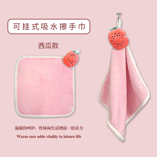 LONGLI Terry Towel Cute Wall Mount Hand Towel Absorbent Towel Gift Set Cartoon Hand Towel Wholesale
