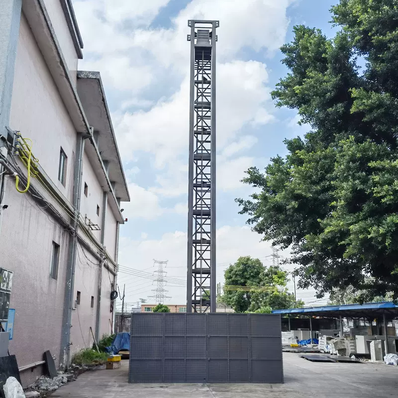 12米高跌落试验机非标定制纸箱面棱角试验仪包装箱自由落下测试台