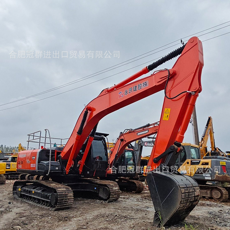 Excavadora de segunda mano Excavadora grande y mediana para la venta 90% nueva Hitachi ZAXIS240 Excavadora usada image 4