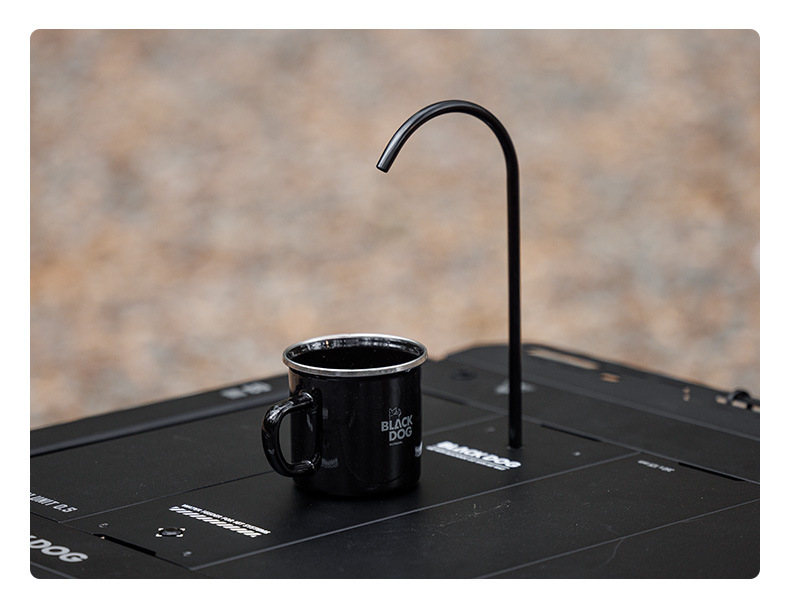 Blackdog Black Dog Multi-Functional Folding Table Camping Table and Chair Korean Igt Table Aluminum Alloy Outdoor Portable Camping Table