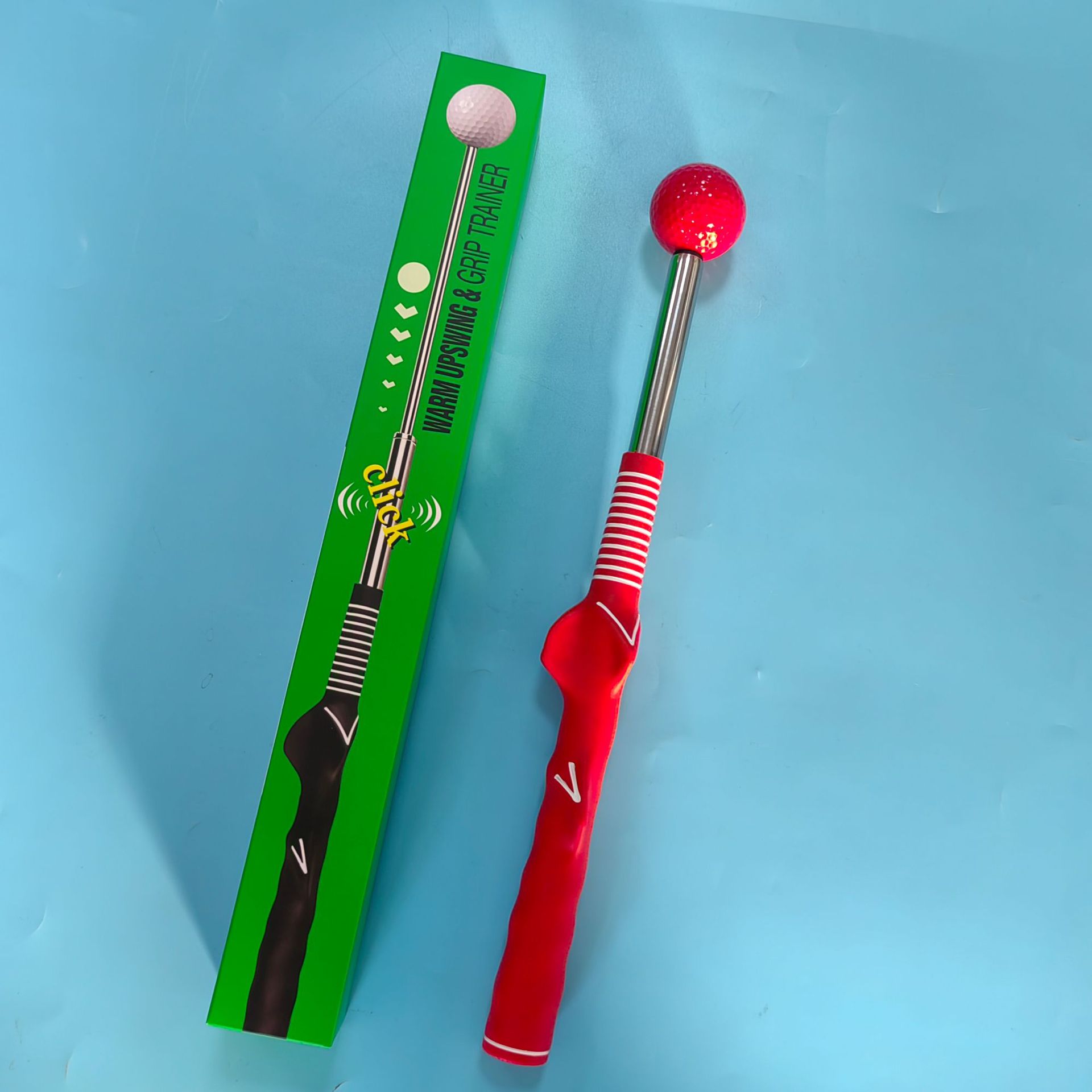 빨간색 그립 + 빨간색 공 + 색상 상자