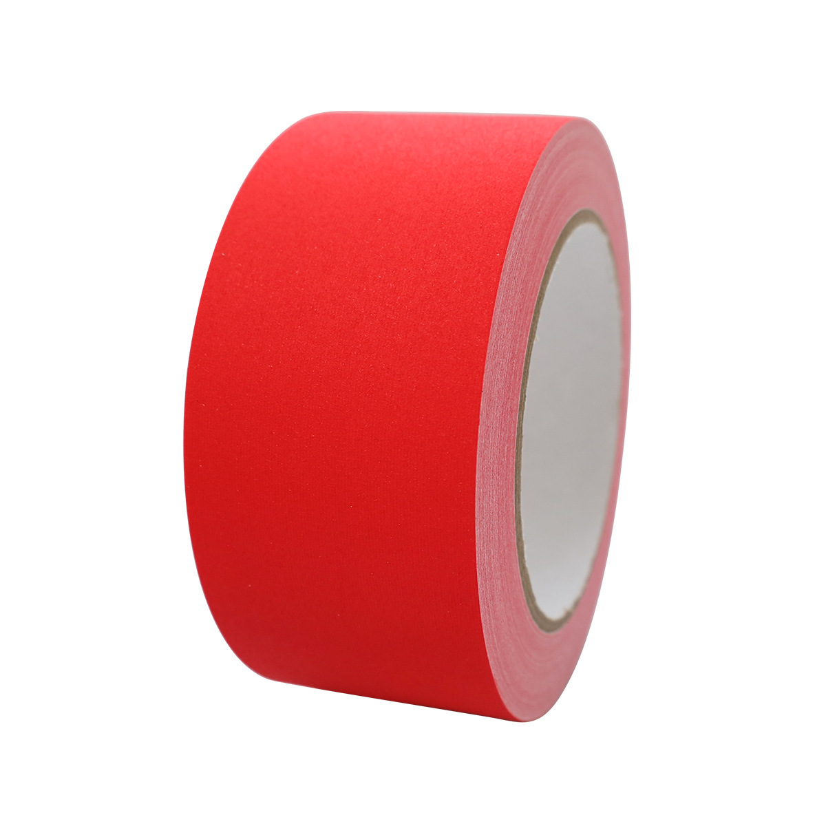 Cinta a base de tela mate mate, cinta adhesiva opacas no reflectante, fotografía decorativa, escenario, fondo impermeable y fácil de rasgar, negro