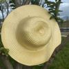 Linyi wholesale adults use labor -protection straw hat farmers straw hats in summer, garden style, garden wind, boring hat