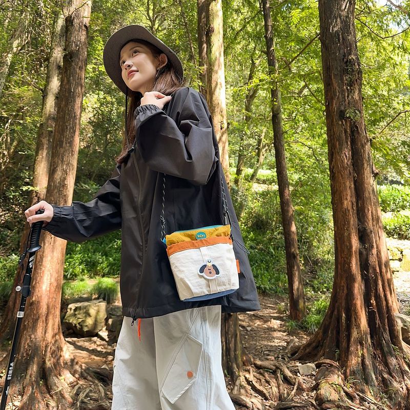 儿童包2025新款韩系潮酷男女童时尚斜挎包户外运动登山轻便单肩包|undefined
