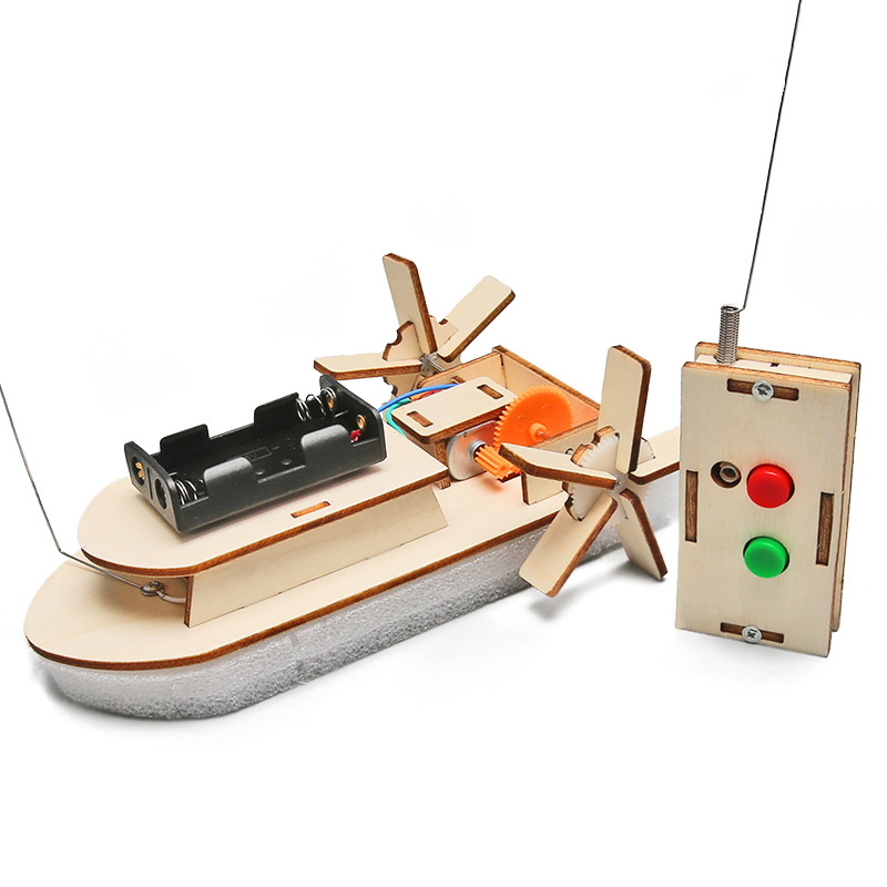 Ciencia DE LOS NIÑOS pequeña producción DIY control remoto casero Ming nave ciencia aula nave historia experimento materiales al por mayor