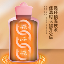 新款熊掌暖水袋 充水硅胶热水袋 女士专用暖宝宝 防漏防爆暖手袋