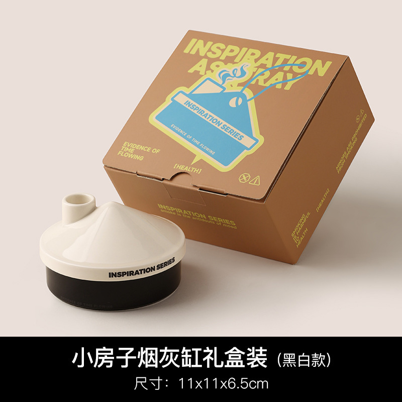 Beihanmei ニッチクリエイティブセラミック灰皿オフィスカフェホテルホームパーソナライズされた装飾装飾品|undefined