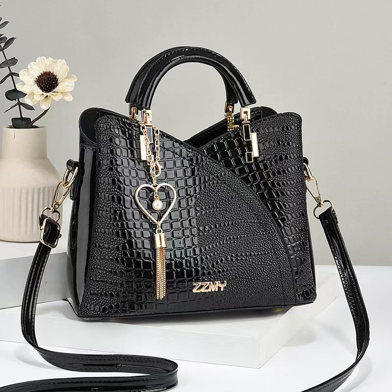 Bolso de mujer recién listado bolso de madre de textura atmosférica bolso de hombro con patrón de piel de cocodrilo bags al por mayor
