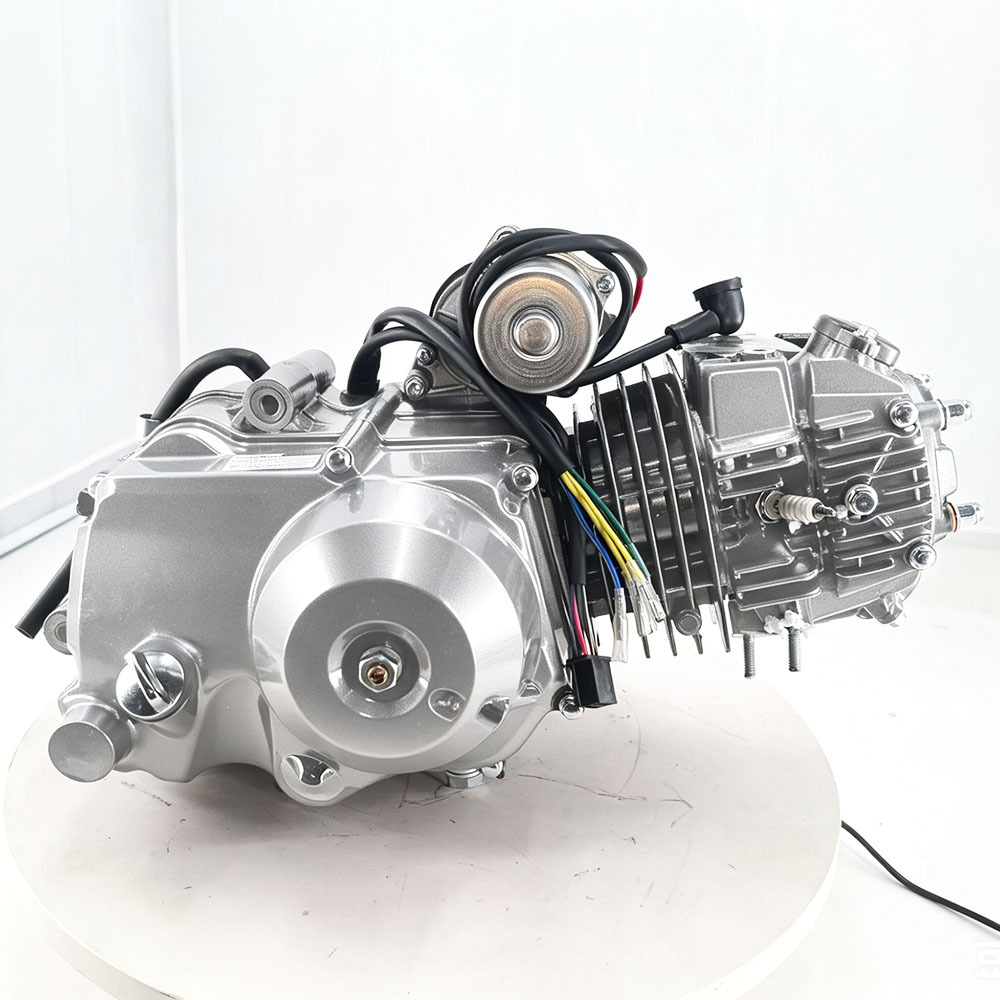 125Cc Aluminum Cylinder Large Cylinder Head Engine Atv Go-Kart Pure Electric Start Automatic Clutch 3+1 Reverse Gear