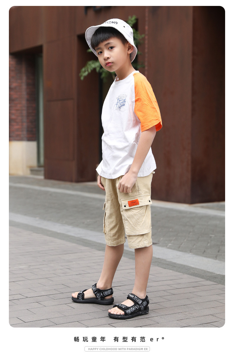 Jongens Sandalen Sport Atletische Sandalen Strand Buitensporten Open Teen Sandaal Slip Comfy Antislip_voghion.com