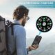 Cross-border foreign trade outdoor solar charging treasure 20000mah large capacity waterproof compass mobile phone mobile power