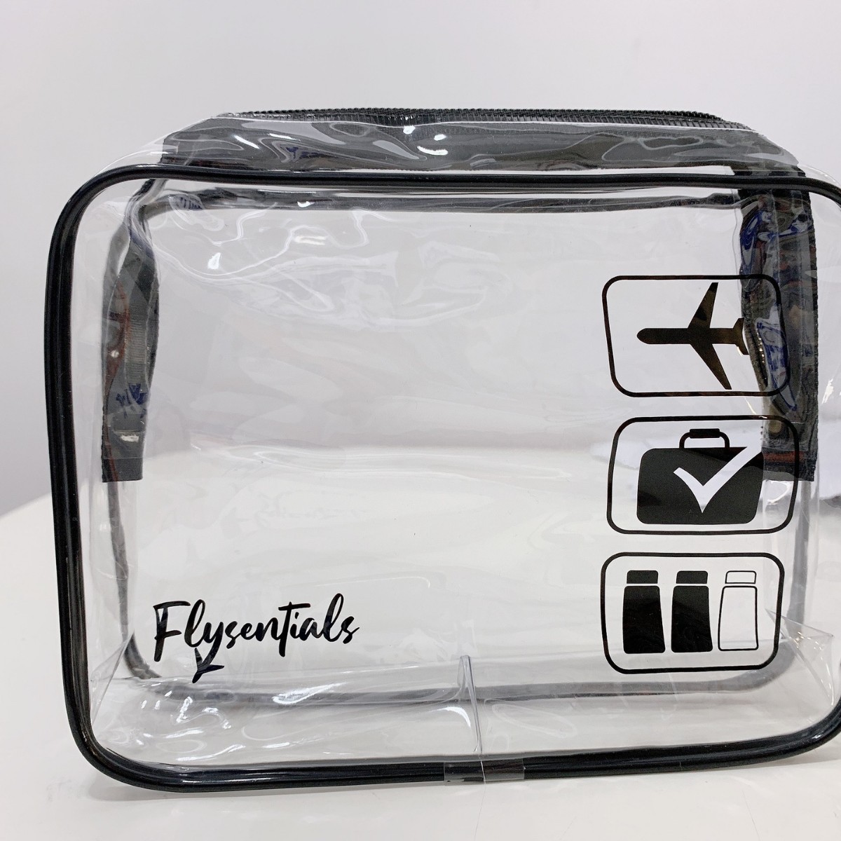 두꺼운 검은 색 20x15x6cm