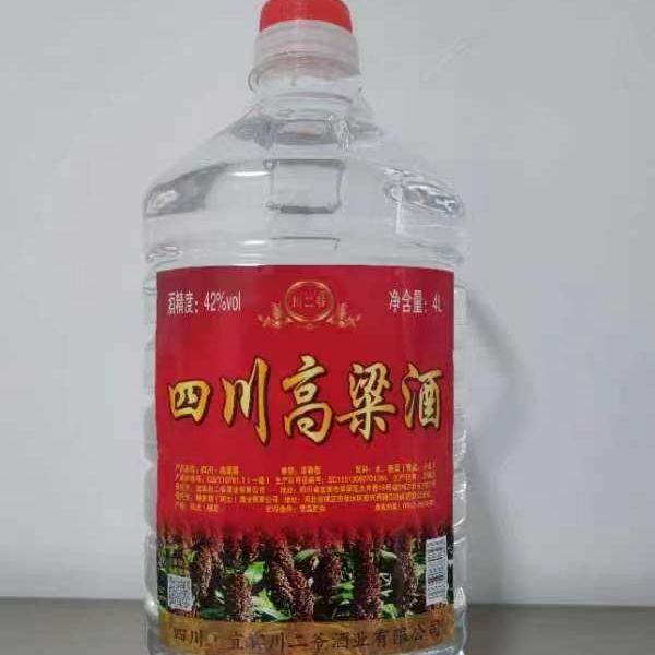 四川酒红高粱酒浓香型42度56度4/4.5/5升桶装高粱原浆白酒批发