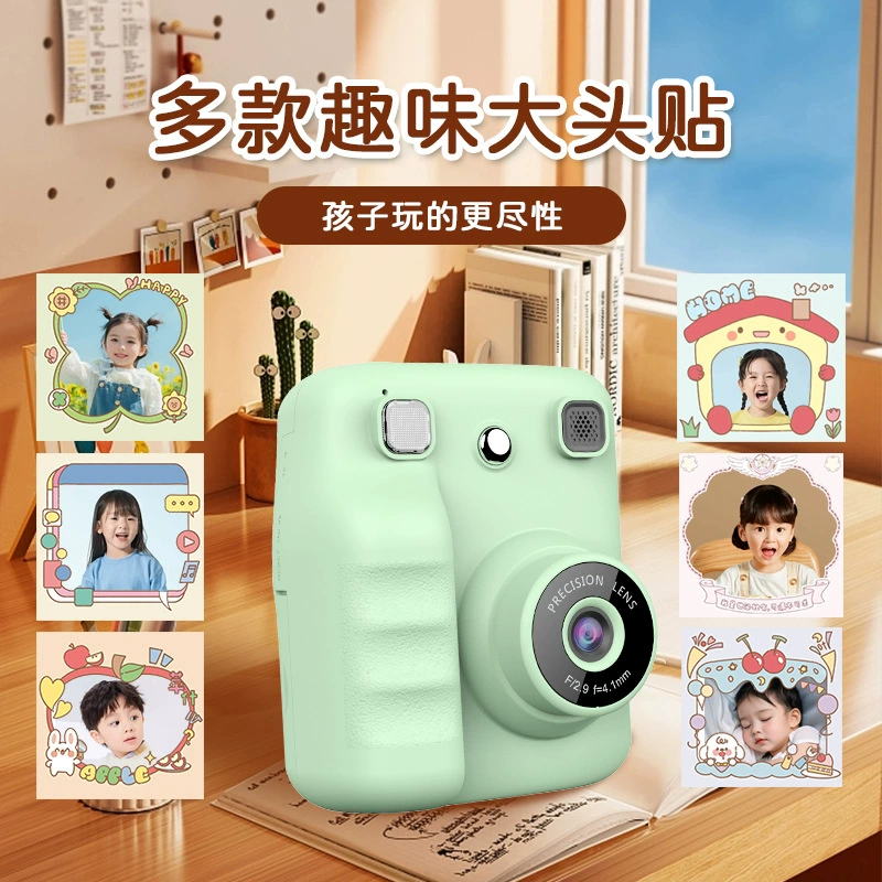 (Cross-border trading), polaroid, cartoon camera, small toy, Birthday gift