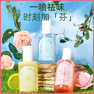 Hanboli Clothing Fragrance Spray Air Freshener Wholesale Spray Mite Cleaning Deodorizing Wardrobe Clothes Perfume Spray