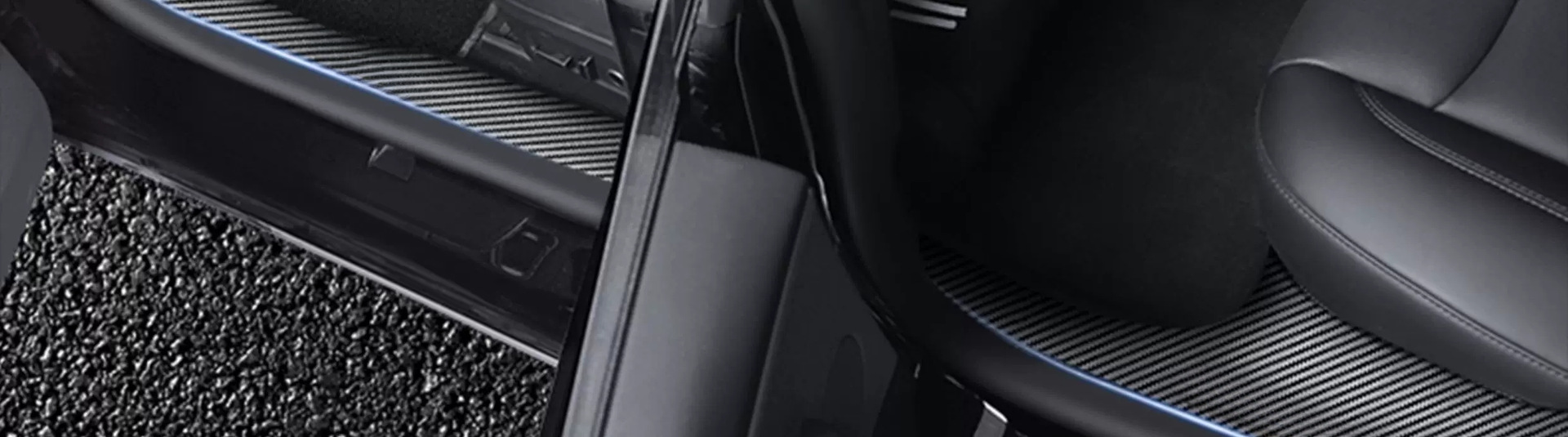 Suitable for Tesla Door Sill Protection Strips to Renew Model Y  Accessories Door Frame Interior Guard Front and Rear Anti-Kick Panels
