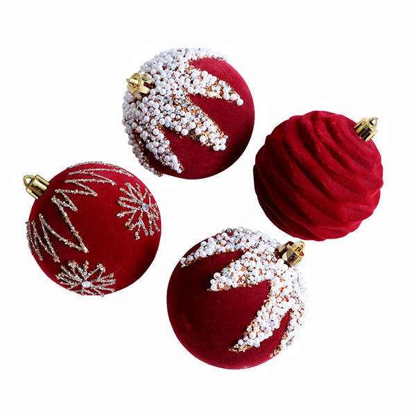 Christmas tree decorative ball Christmas color painting ball…