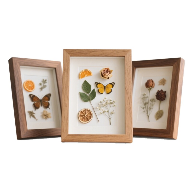 中空立体框架裱框3cm5cm干花蝴蝶贝壳礼物标本diy相框摆台展示框|undefined
