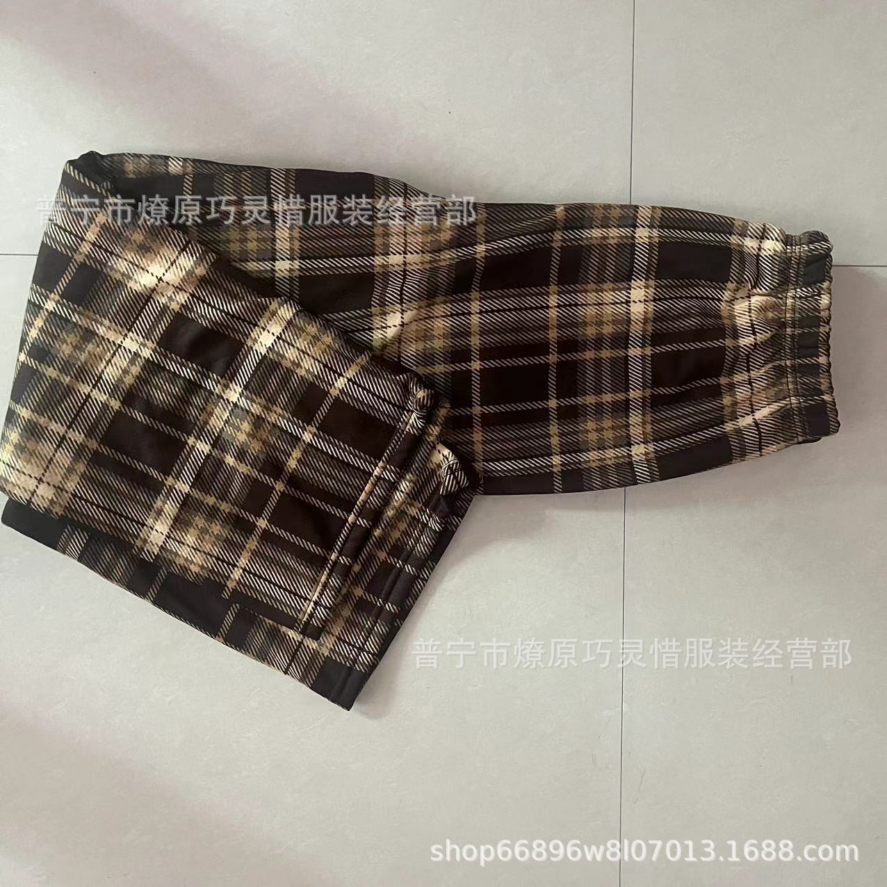 Pantalones de pijama de franela de coral de dibujos animados, pantalones de pijama de hombre, pantalones de invierno de otoño de mujer, pantalones caseros