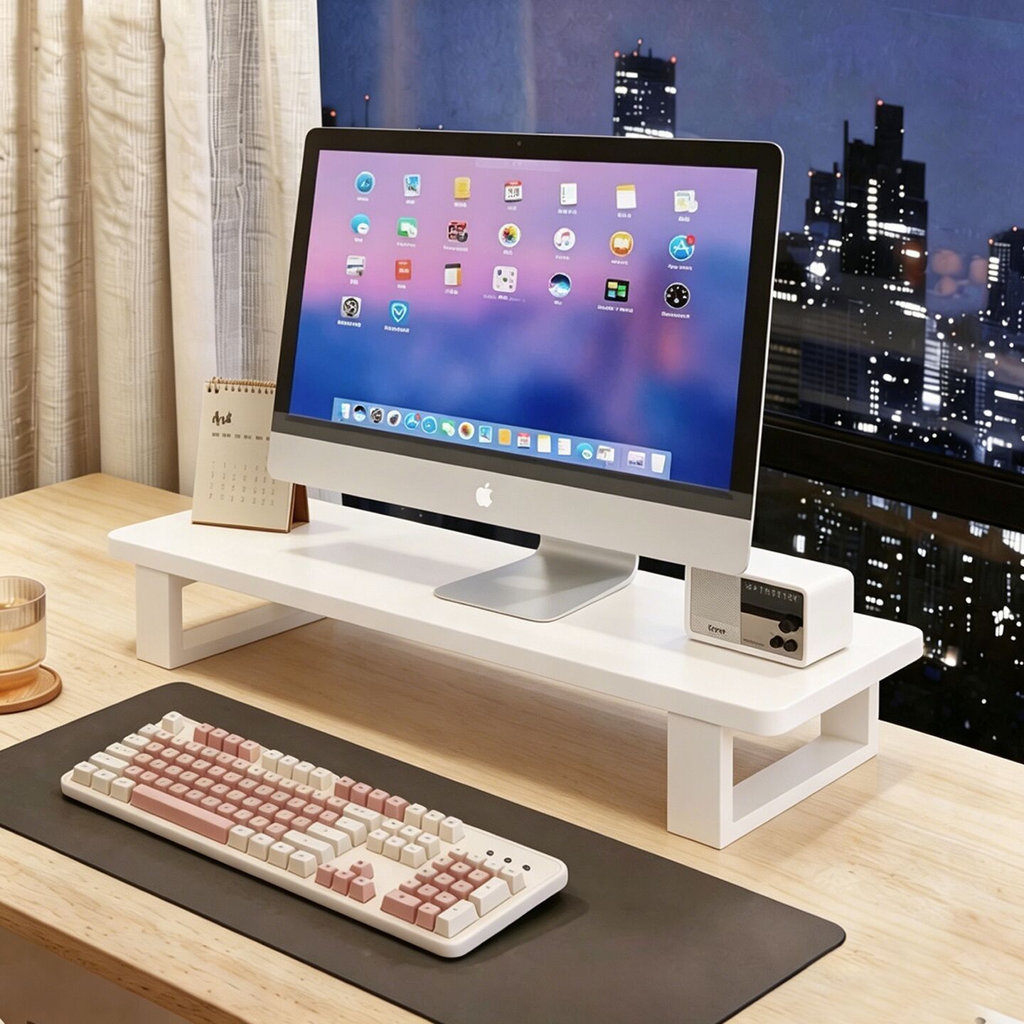 Soporte Elevador para Monitor para Escritorio y Hogar
