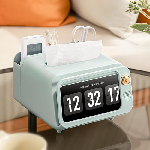 Plastic Creative Thick Box New TV Tissue Box Bathroom Living Room Tissue Box  New TV Product