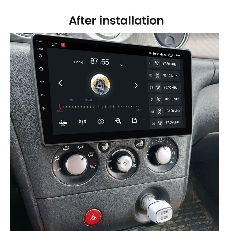 Подходящий для Mitsubishi Outlander Outlander 04-08 Android большой экран, центр управления навигацией в машине