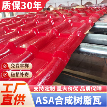 高端树脂瓦1050型彩钢瓦合成波浪瓦彩瓦隔热防晒合成树脂瓦2.5MM