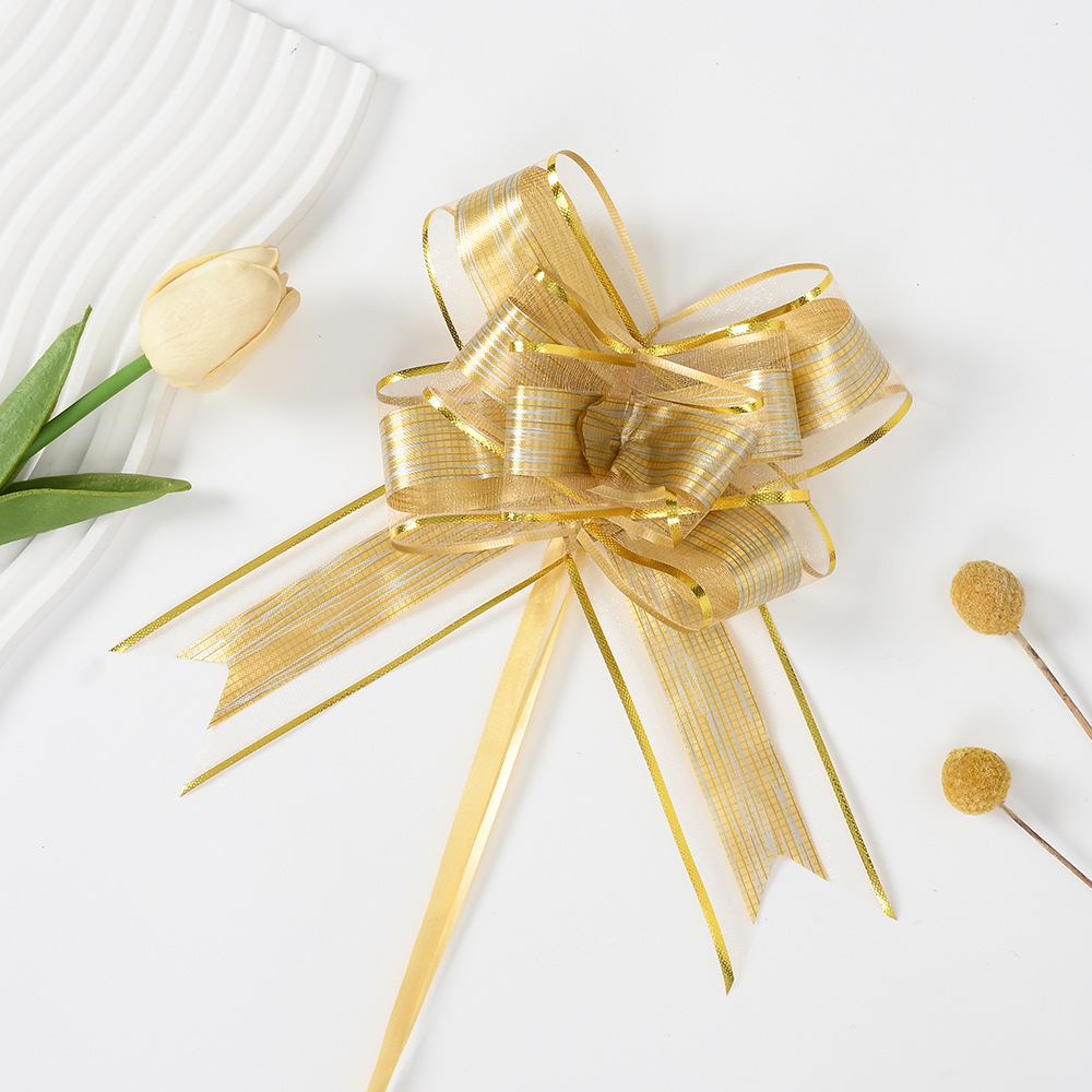 Cross-border 50 gran corteza de árbol de Phnom Penh nieve arco de flores de mano regalo de Navidad canasta de flores de embalaje de flores