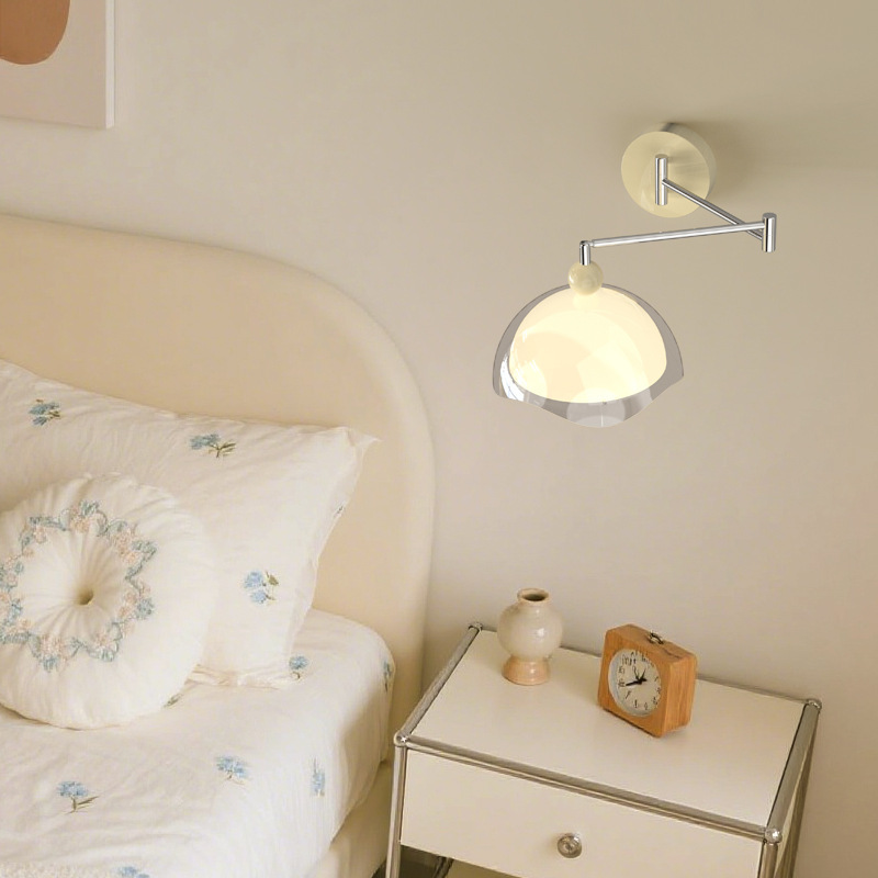 Dormitorio estudio telescópico moderno móvil medieval decoración mecedor estilo antiguo cabeza de cama de alto nivel lámpara de pared de pared lámpara de pared pared
