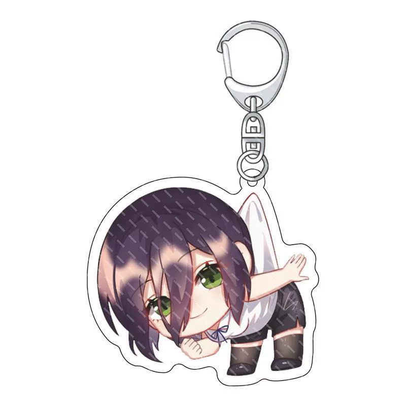 Цепная пила человек акриловая подвеска двухмерный аниме периферия цепная пиламен электрический выстрел Pogtita подвесной брелок