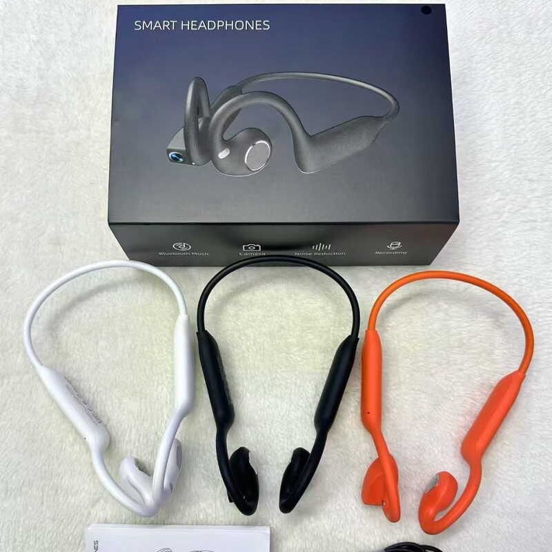 E12 Smart Sports Headphones with Camera 800W Pixels Translation Photo Taking Air Conduction Headphones AI Headphones E12 Smart Sports Headphones with Camera 800W Pixels Translation Photo Taking Air Conduction Headphones AI Headphones