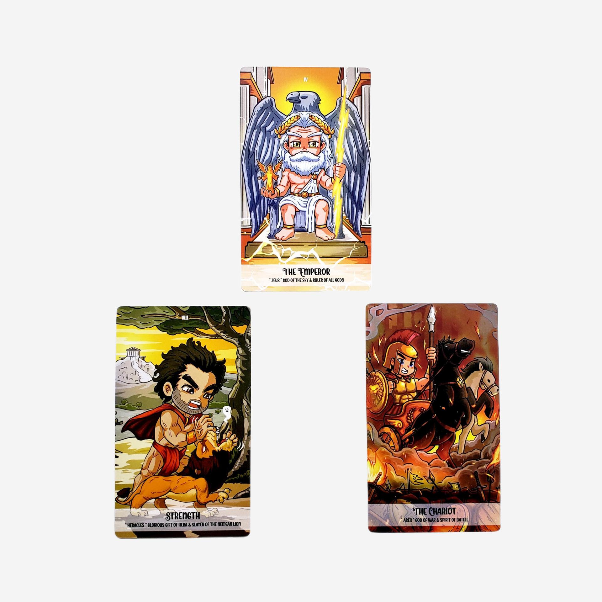 Gioco di carte tarot greco pythia per feste e party games_voghion.com
