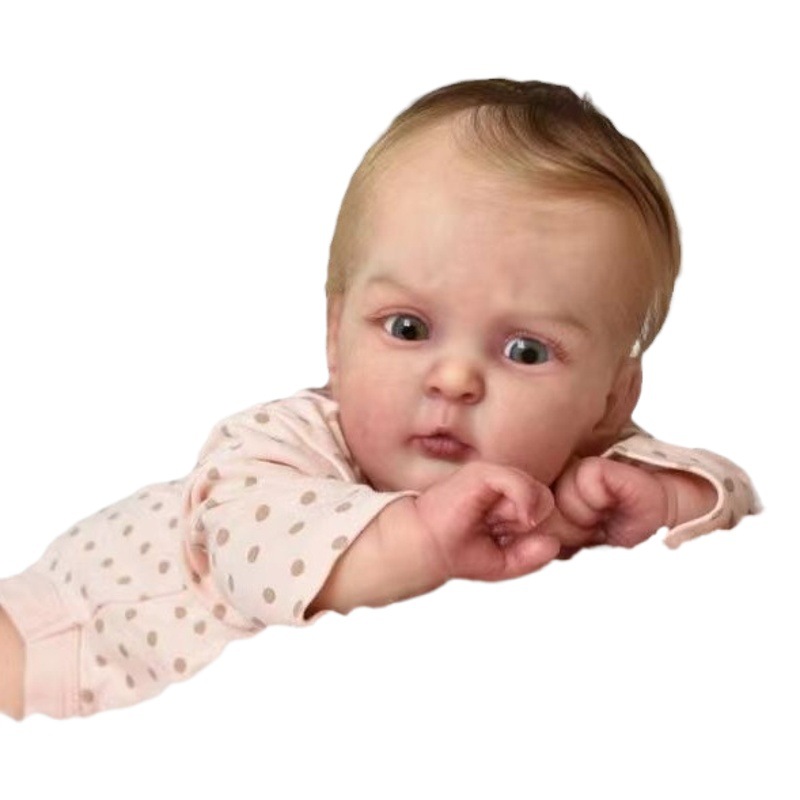 Muñeca Reborn Artesanal de 19 Pulgadas Jocy de Vinilo