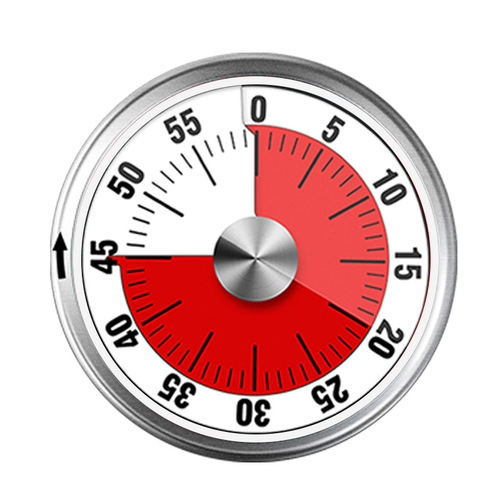 Kitchen Timer Kitchen Mechanical Timer Student Reminder Timer Children Time Management Magnetic Strip Bracket