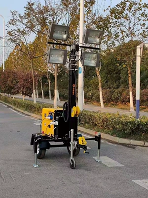 Automatic lighting car 220 volt lighting floodlight work light 2kw3kw5kw multi-choice
