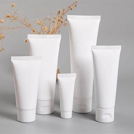 White Light Oil Facial Cleanser Travel Sub-Bottle Cosmetic Hosle Bottle Hand Cream Shampoo Plastic Sub-Bottle Empty