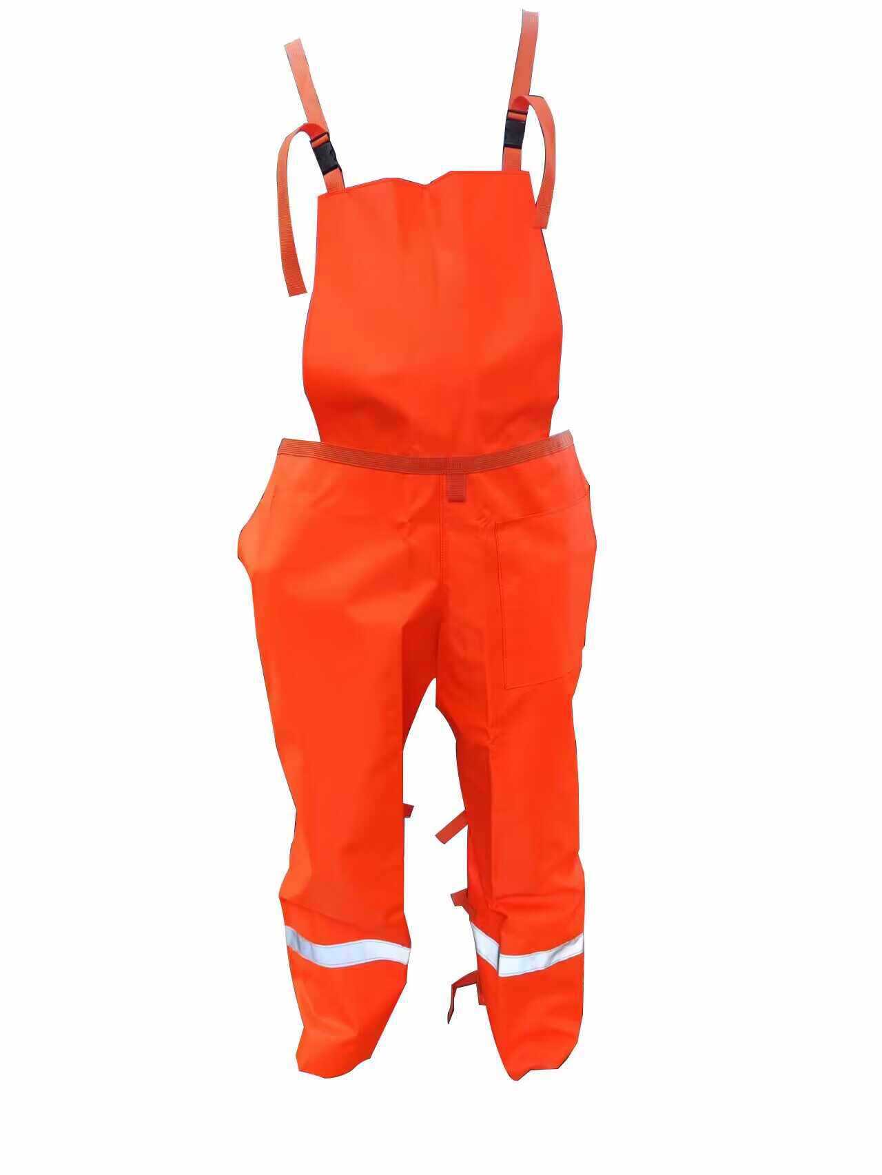 Pantalones de corte de césped al aire libre ropa de polvo industrial y agrícola pantalones de cinturón de hombro de jardín de protección laboral botón de pierna