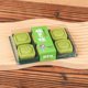 Six mung bean cake boxes + girl mung bean cake stickers - 50 sets (food not included)